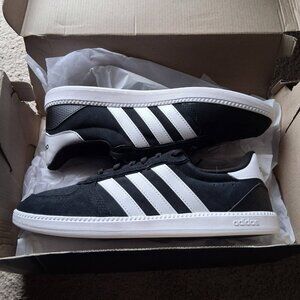 Women's Adidas Breaknet Sleek Black White Shoes Sneakers Sz 8.5 IH5466